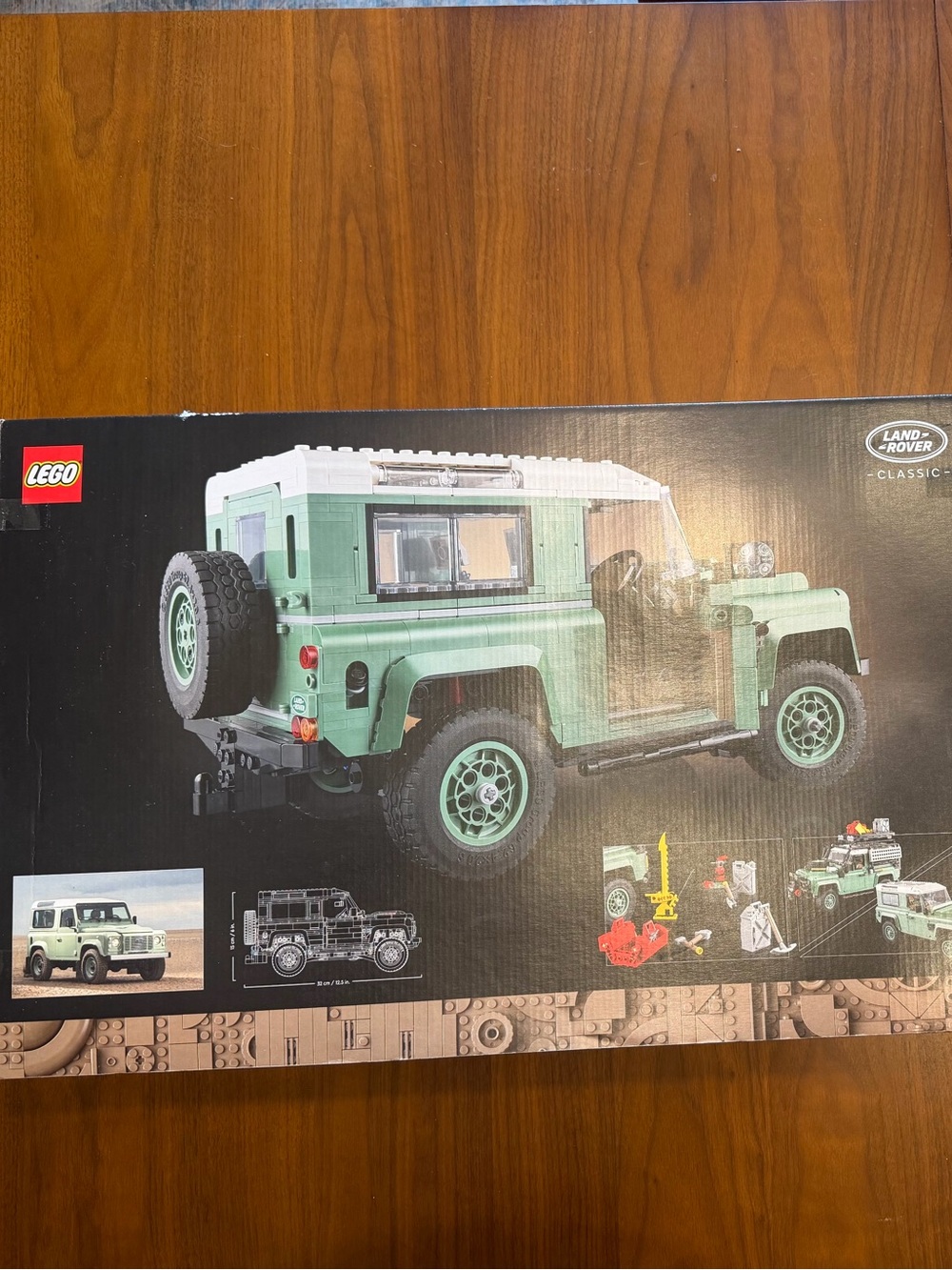 LEGO Icons Land Rover Classic Defender 90 10317 Model Car Building Set - Picture 3 of 6